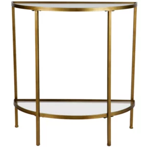 Goddess Sidetable Antique Brass