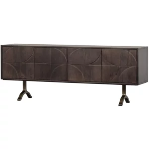 Draw Dressoir Mangohout Walnoot