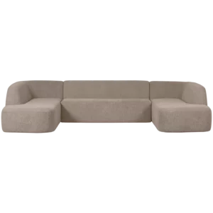 Alternative view of Lounge U-Bank Sloping Chenille