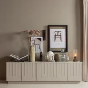 Alternative view of Pencil Tv Meubel Grenen Mist [Fsc]