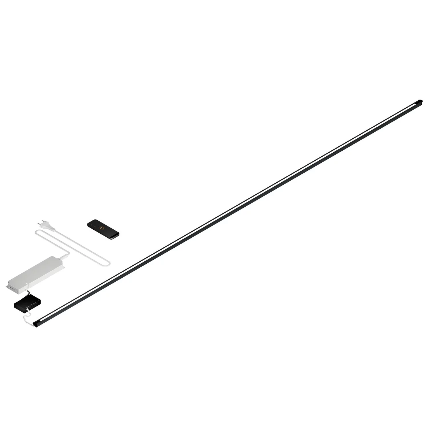 Optiepakket Ledstrip Zwart/Wit 170 Cm