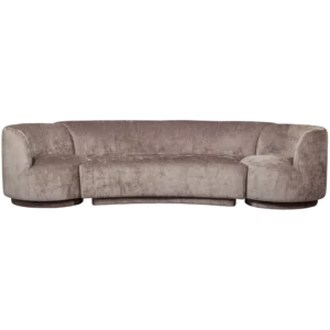 Alternative view of Bank Combi-Popular Bank+2 Fauteuils, 290Cm, Chenille
