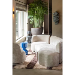 Alternative view of Bank Combi-Popular Bank+Fauteuil+Poef, Chenille