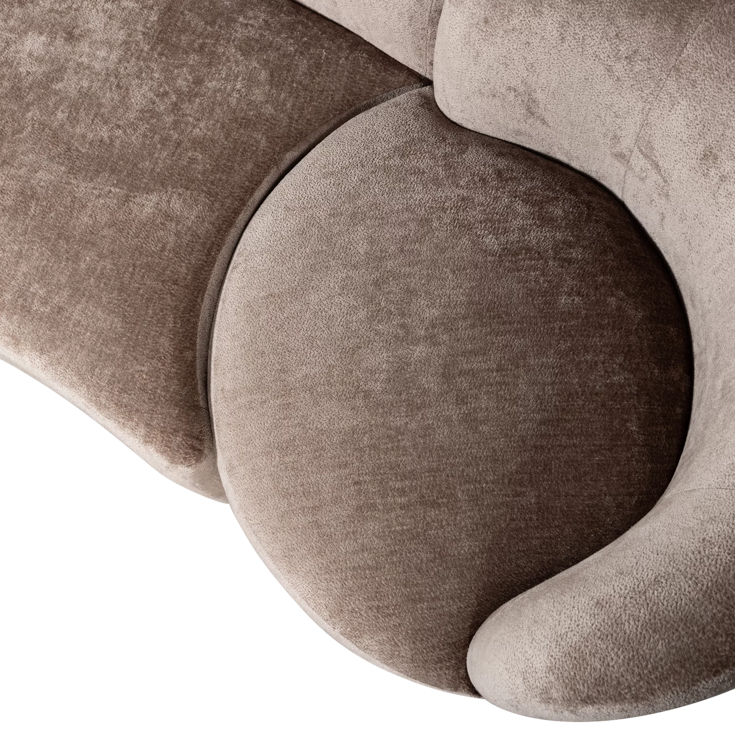 Bank Combi-Popular Bank+2 Fauteuils, 290Cm, Chenille - Afbeelding 6
