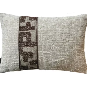 Sierkussen Rosa Stripe 45X30 Cm | Brons Sierkussens