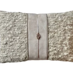 Sierkussen Dedi Stone 45X30 Cm | Brons Interieur
