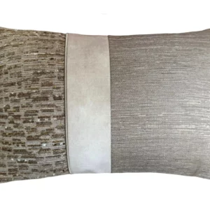 Sierkussen Belle Strook 45X30 Cm | Brons Sierkussens