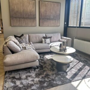 Luxuey Salento Soft - Vloerkleed Hoogpolig - Effen Tapijt