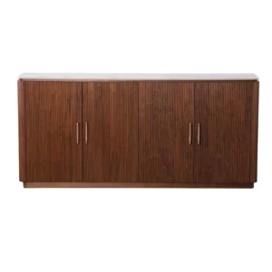 Urban Chique Dressoir Keramisch Marmer / Walnootfineer
