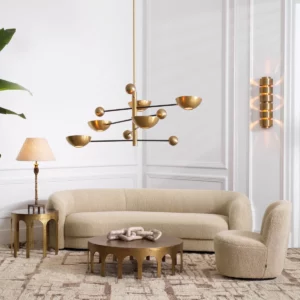 Alternative view of Swivel Chair Doria