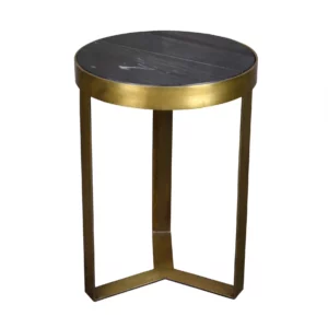 Glennis Marble Black Gold 40 Cm