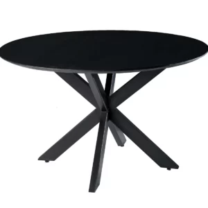 Oslo Round Black 120 Cm