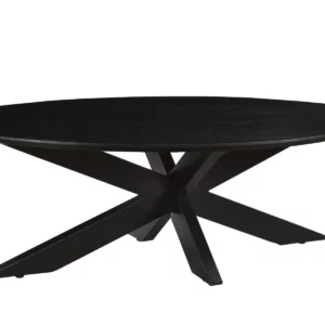 Alternative view of Oslo Oval Black130 Cm