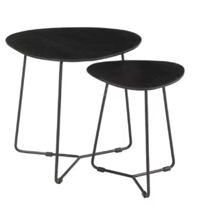 Brix Ivy Black Set Of 2