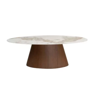 Alternative view of Ellipse Eettafel Keramisch Marmer