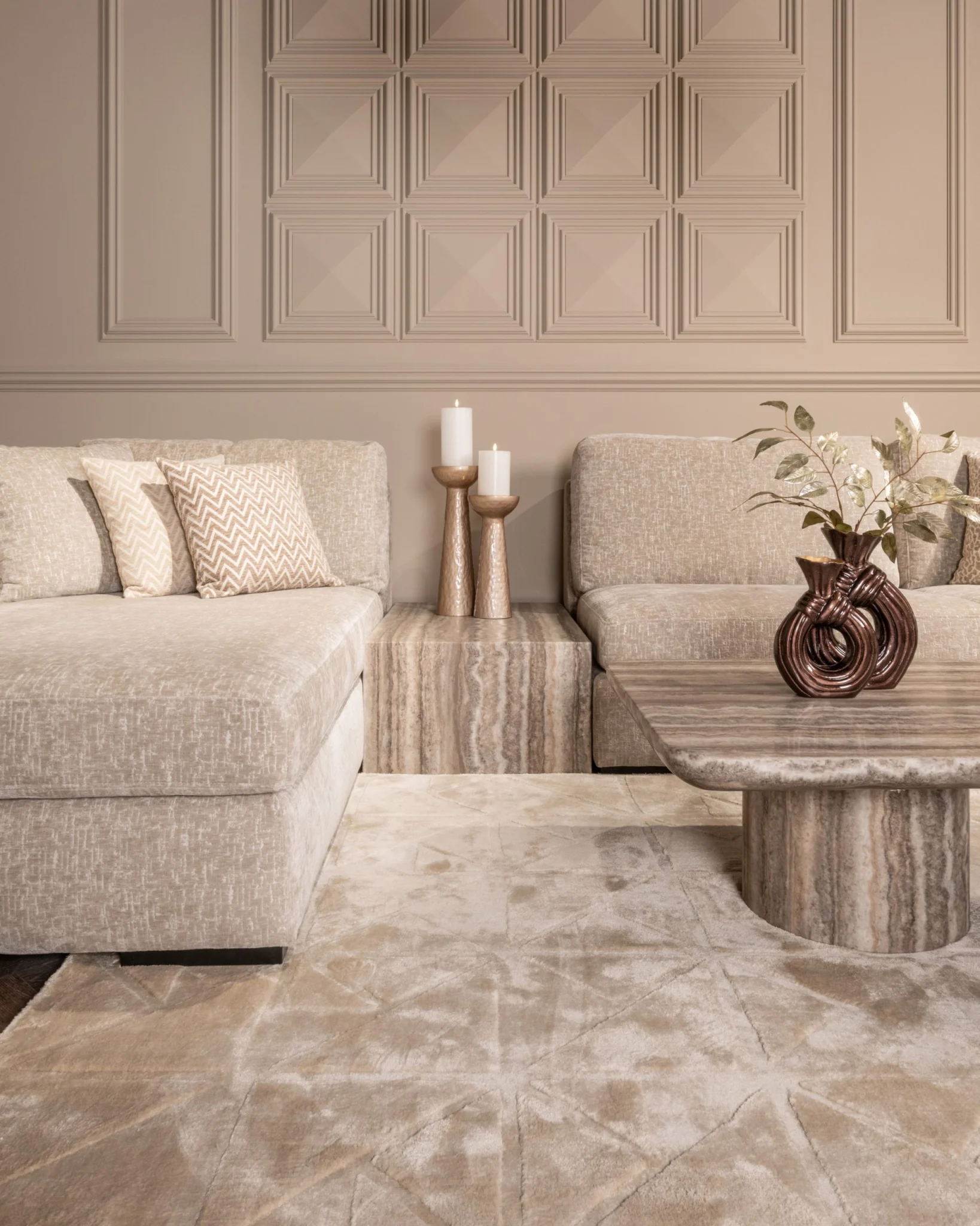 Sofa-Element Dulce Grey Coffee Table - Afbeelding 6