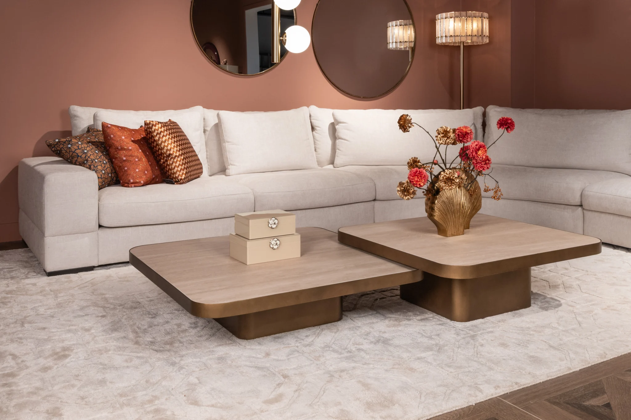 Salontafel Claridge Beige 70X70 (Cumulus) - Afbeelding 8