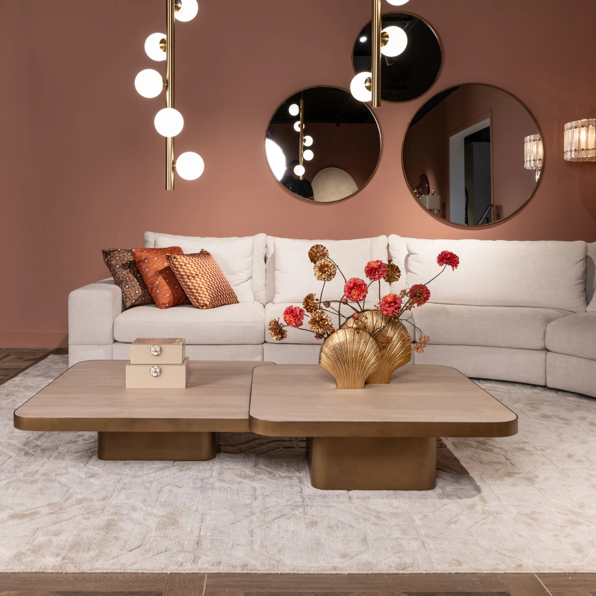 Salontafel Claridge Beige 70X70 (Cumulus) - Afbeelding 6