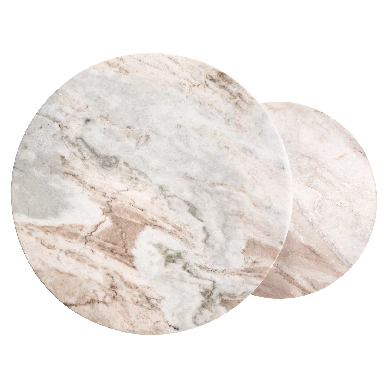 Bijzettafel Bottega Blush Beige (Set Of 2) - Afbeelding 4