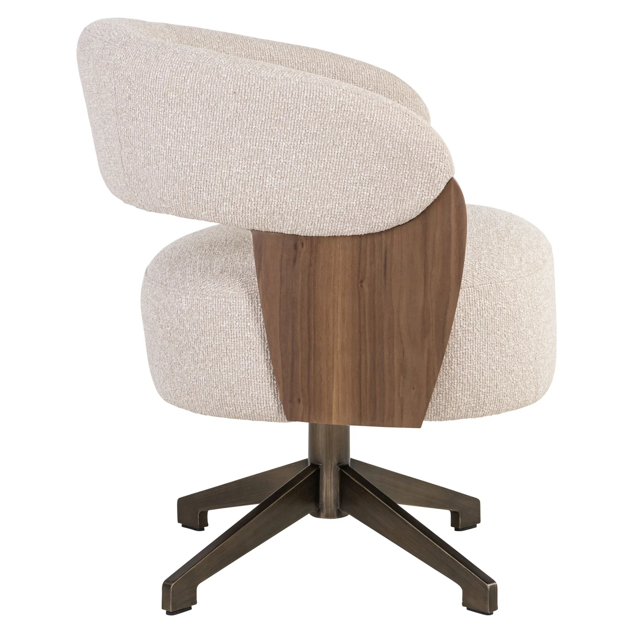 Eetkamerstoel Pollux Lodge Desert Walnut - Swivel - Afbeelding 3