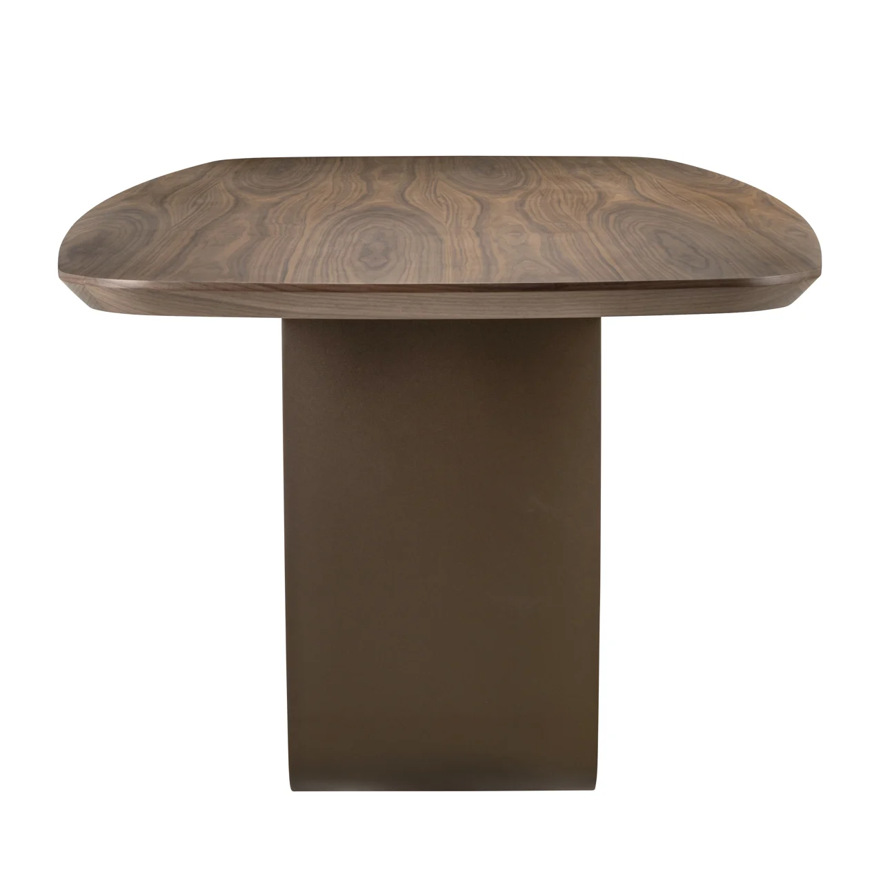 Eettafel Windsor Walnut 230 Brass Base - Afbeelding 3