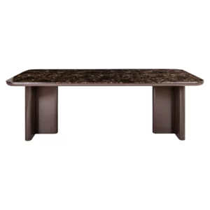 Alternative view of Eettafel Almundi Chocolat Brown 230