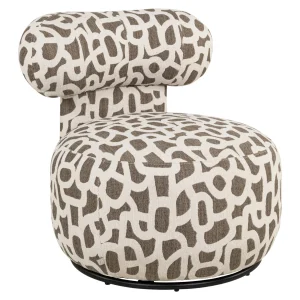 Alternative view of Lounge Stoel Kaya Weave Brown Swivel