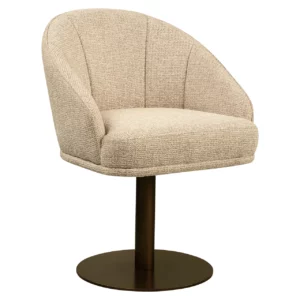 Alternative view of Eetkamerstoel Beverly Natural Fancy Swivel