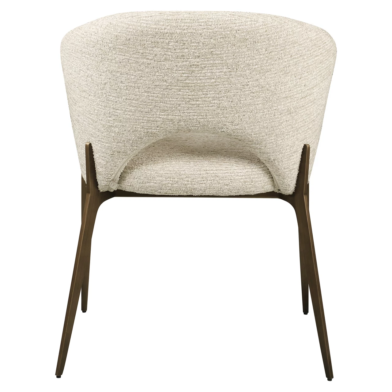 Eetkamerstoel Kenzi Natural Linear Fire Retardant - Afbeelding 5