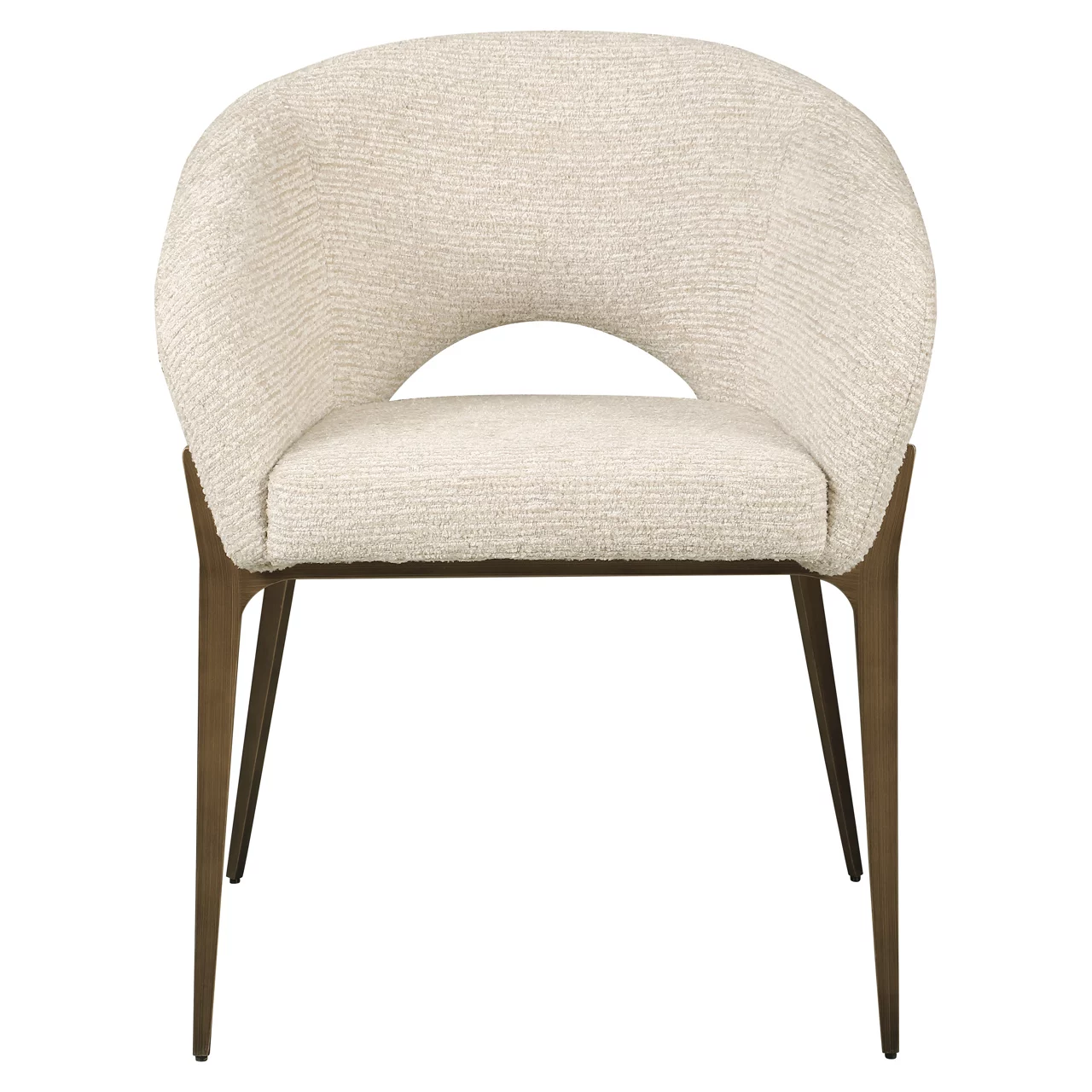 Eetkamerstoel Kenzi Natural Linear Fire Retardant - Afbeelding 2