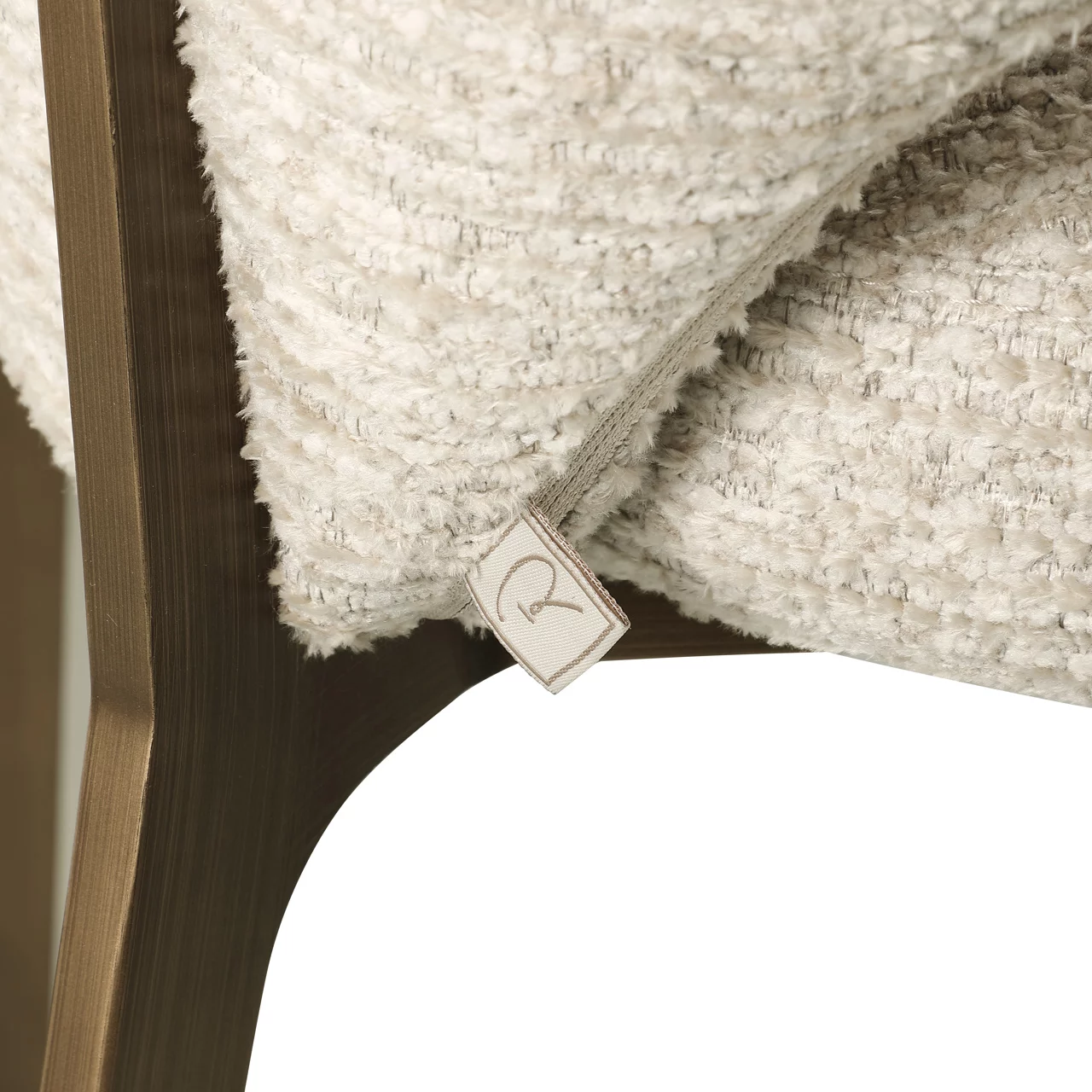 Eetkamerstoel Kenzi Natural Linear Fire Retardant - Afbeelding 7
