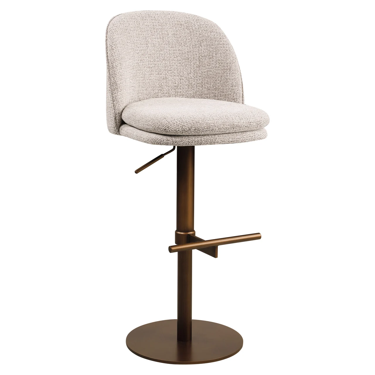 Barstoel Vesper Mocca Fancy Swivel - Afbeelding 2
