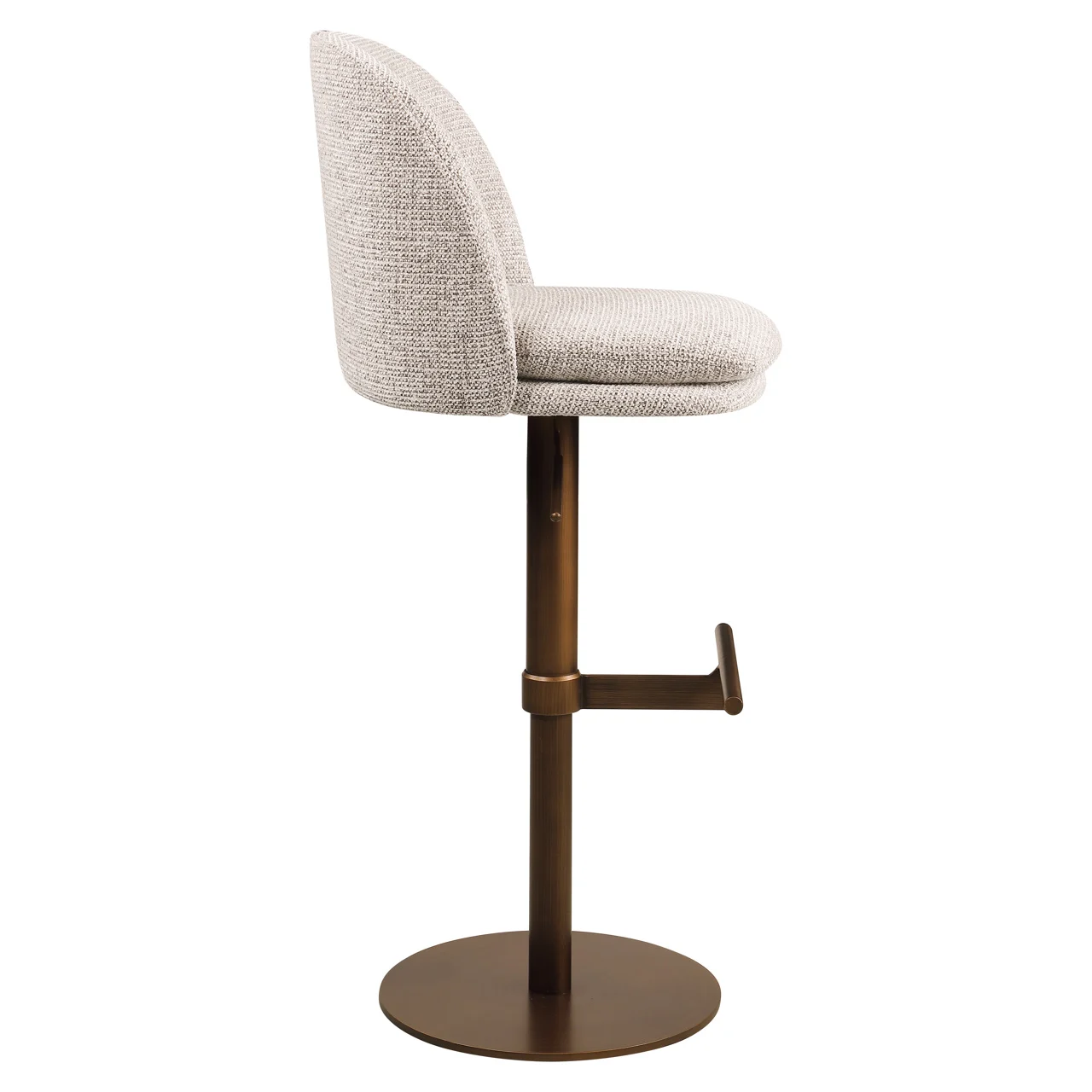 Barstoel Vesper Mocca Fancy Swivel - Afbeelding 4