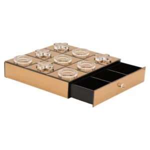 Decoratief Spel Victoria Brown Tic-Tac-Toe