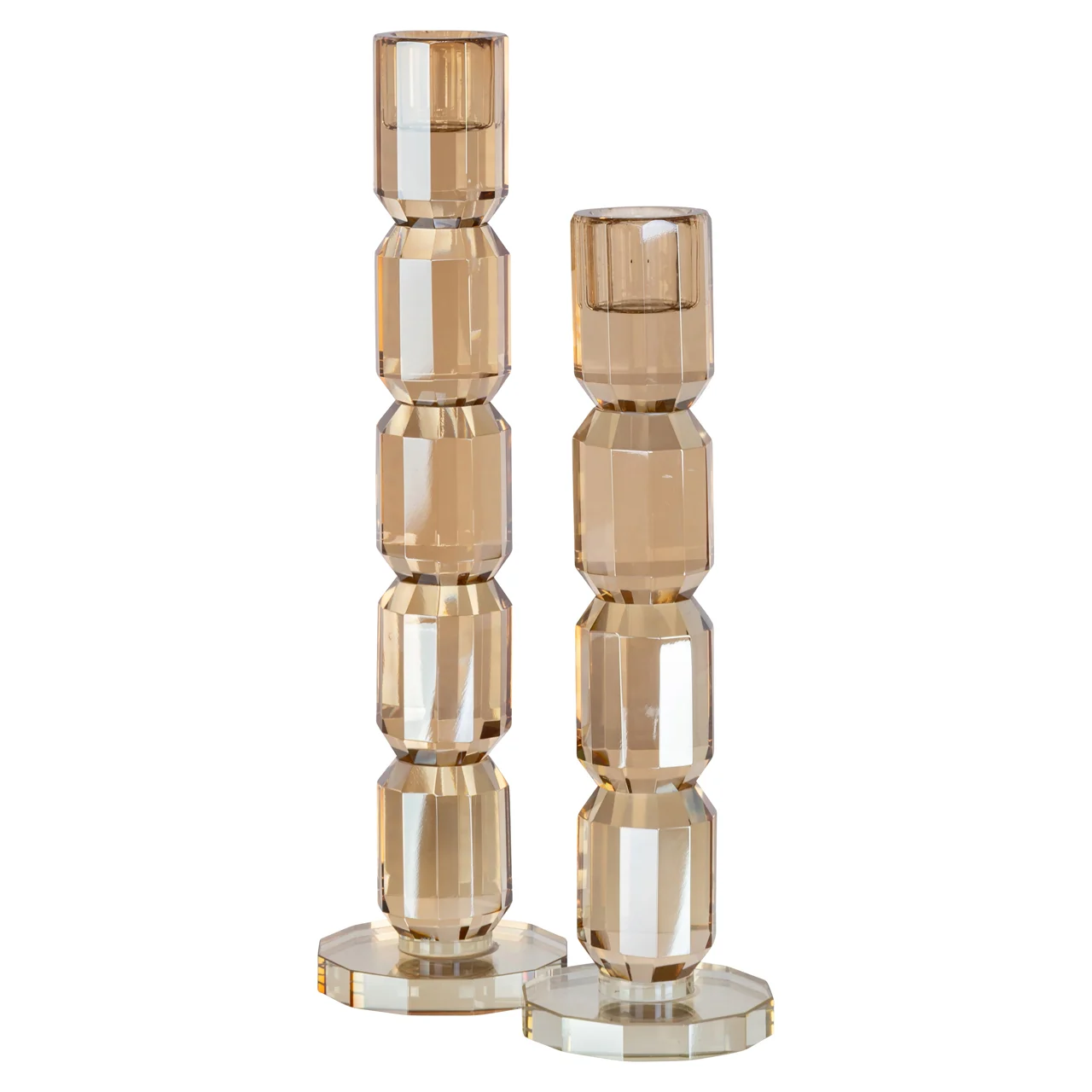 Kandelaar Dita Champagne Large - Afbeelding 3