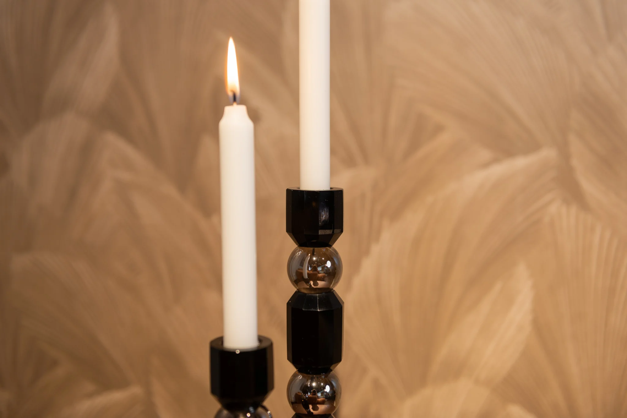 Kandelaar Jessy Black Large - Afbeelding 5