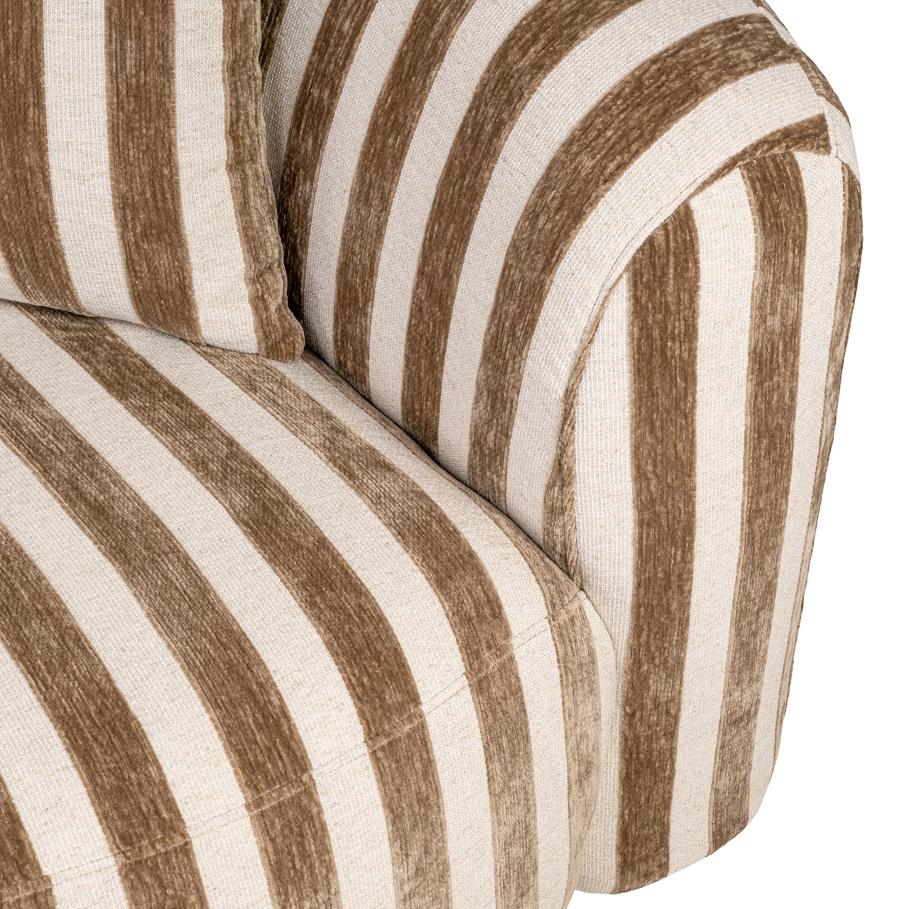 Bank Luxandra Stripes Sand - Afbeelding 7