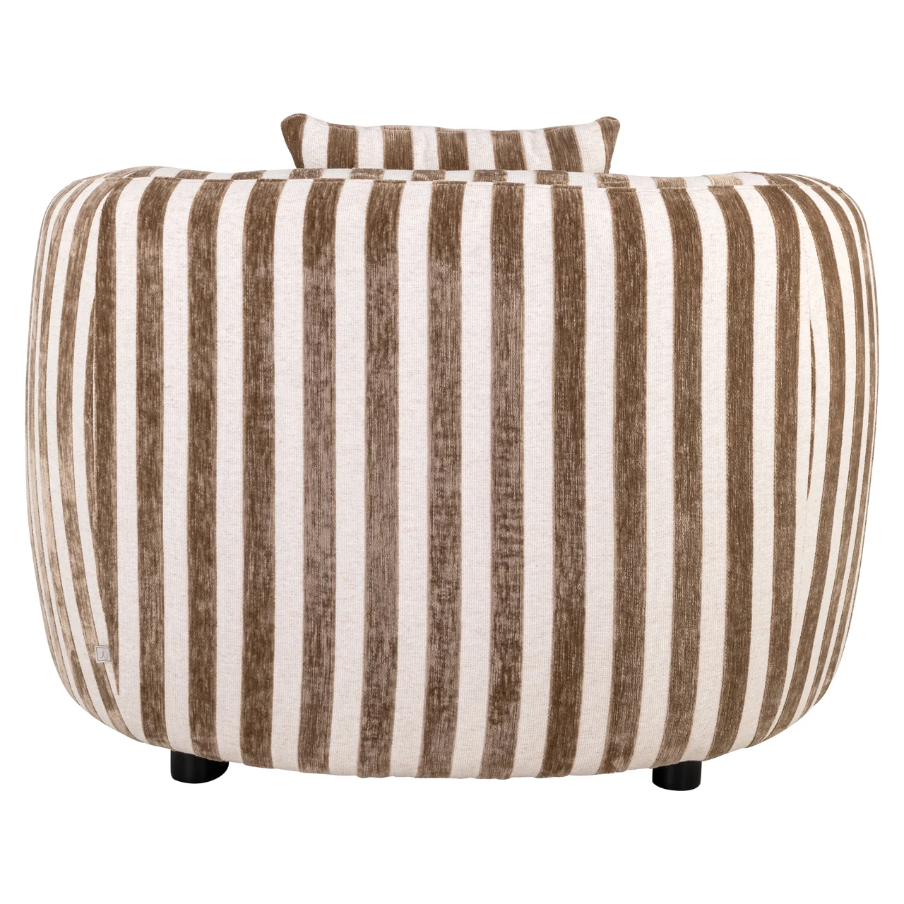 Lounge Stoel Luxandra Stripes Sand - Afbeelding 4