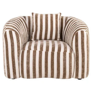 Alternative view of Lounge Stoel Luxandra Stripes Sand