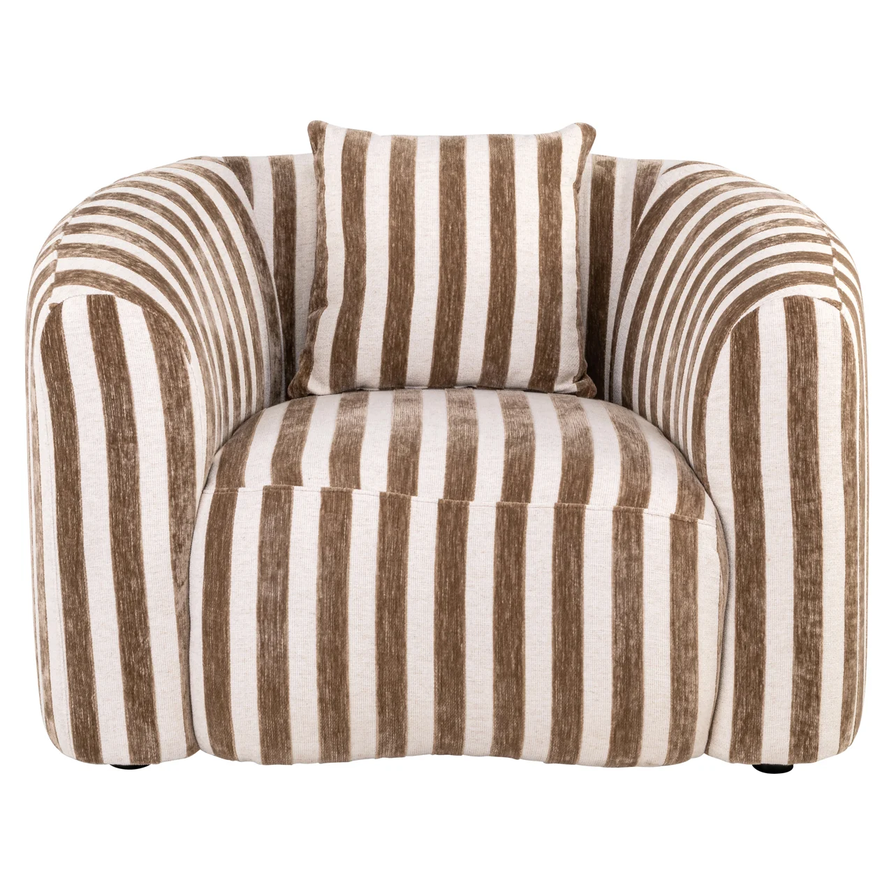 Lounge Stoel Luxandra Stripes Sand - Afbeelding 2