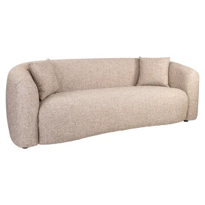 Bank Luxandra Sand Tweed Fire Retardant