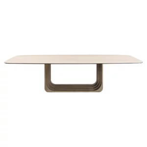 Alternative view of Eettafel Maxfield Beige 300
