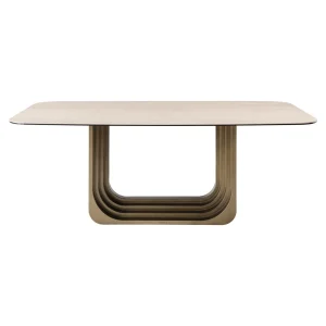 Alternative view of Eettafel Maxfield Beige 200