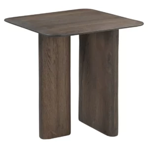 Alternative view of Bijzettafel Castello Smoked Charchoal Oak Top
