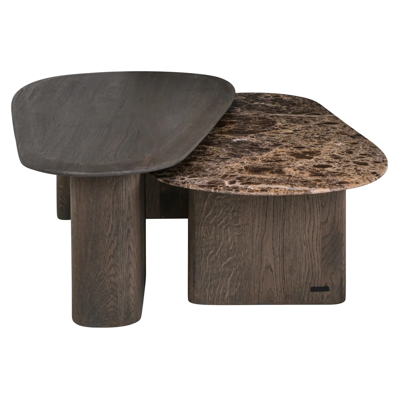 Salontafel Castello Smoked Charchoal (Set Of 2) - Afbeelding 3