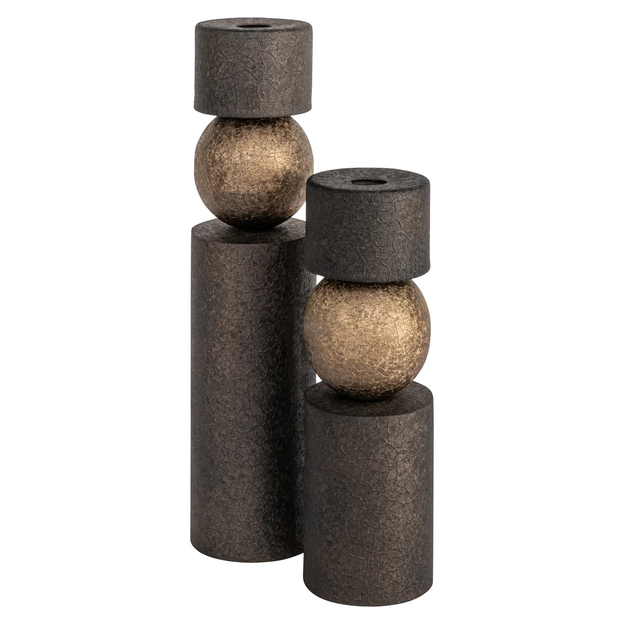 Kandelaar Hasley Brass Antique Small - Afbeelding 3
