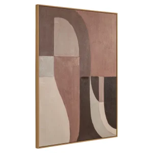 Alternative view of Wall Art Tatu Left Brown