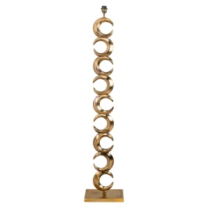 Alternative view of Vloerlamp Amina Brass Antique