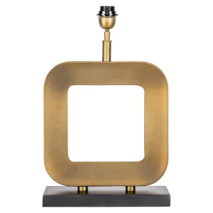 Alternative view of Tafellamp Park Brass Antique