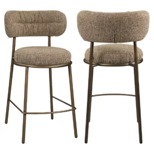 Counterstoel Encanto Brown Tweed